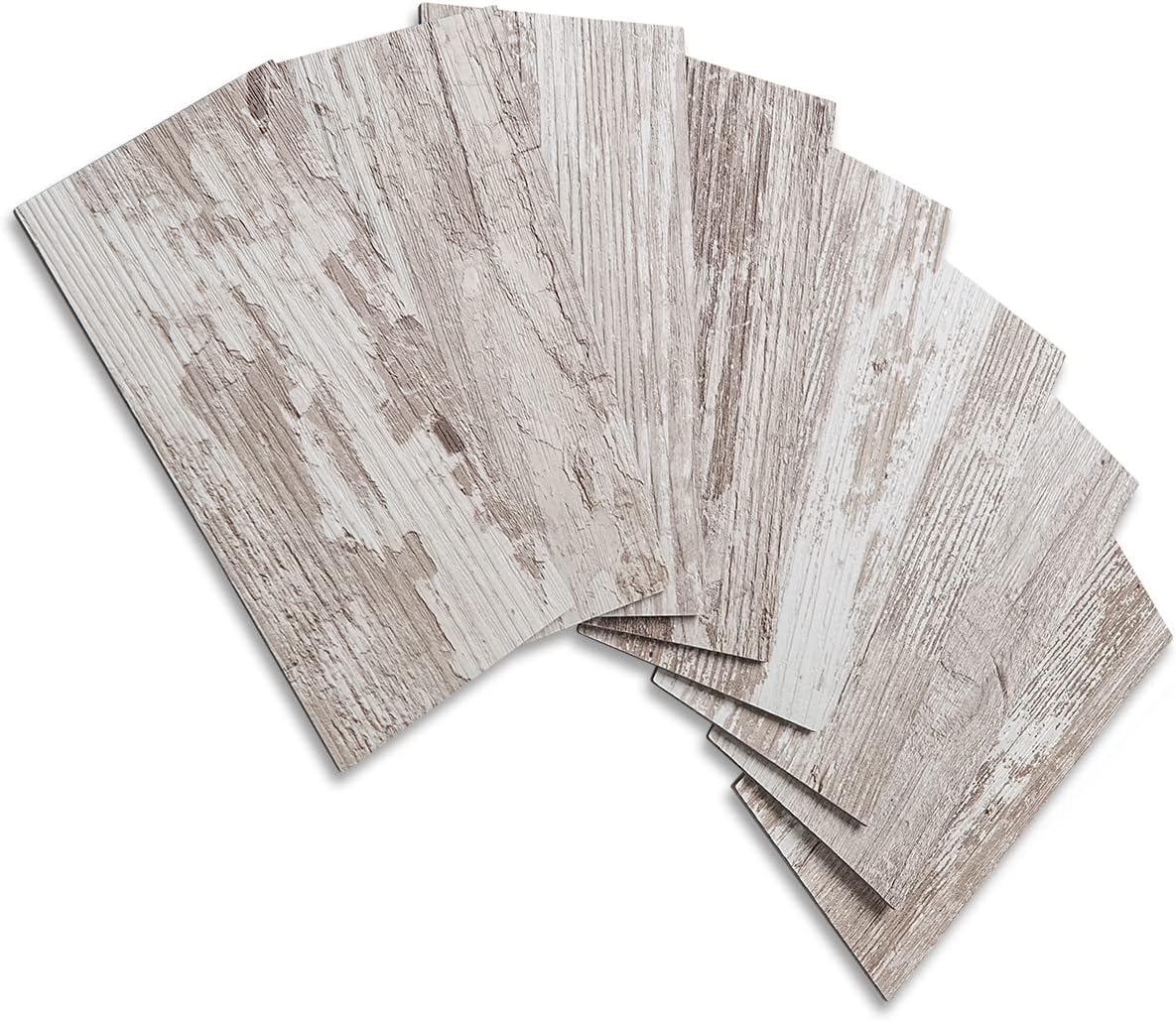 AULIGET 100 Piece Rust Slate Peel and Stick Backsplash Wall Tiles, 3" x 6" PVC Faux Stone Stick on Tiles for Backsplash Kitchen, Bathroom, Laundry Room, Camper, Fireplace