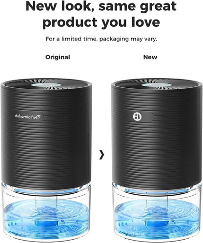 Small Dehumidifiers for Bathroom, Bedroom, Dorm Room, Home, RV, Closet, Wardrobe, Office, Portable Dehumidifier with Auto Shut Off, Auto Defrost, Colorful Light, Ultra Quiet, Energy Saving, 35 OZ