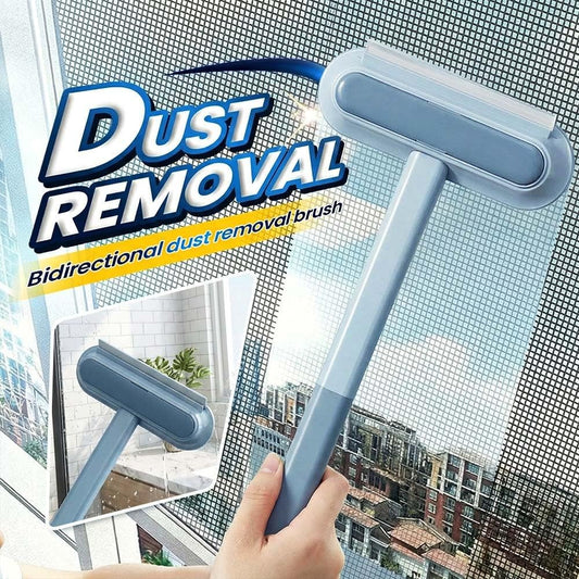 Window Screen Cleaner Tool with Squeegee | 4 in 1 Mesh Screen Cleaner Tool, Detachable Window Cleaning Kit, Multi-Functional Cleaning Brush for Window, Screens, Mesh
