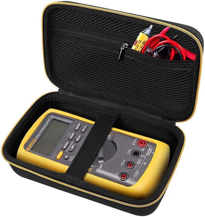 Comecase Hard Carrying Case for Fluke 87-V/ 88V/ 15B+/ 17B+ and More Digital Multimeter, Protective Travel Storage Bag - Black