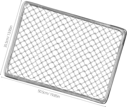 Front Door Utility Mat, Heavy Duty Dirt Scraper for Outdoor - Metal Shoe Scrubber Mat for Events, Gardens, and Holiday Gathering
