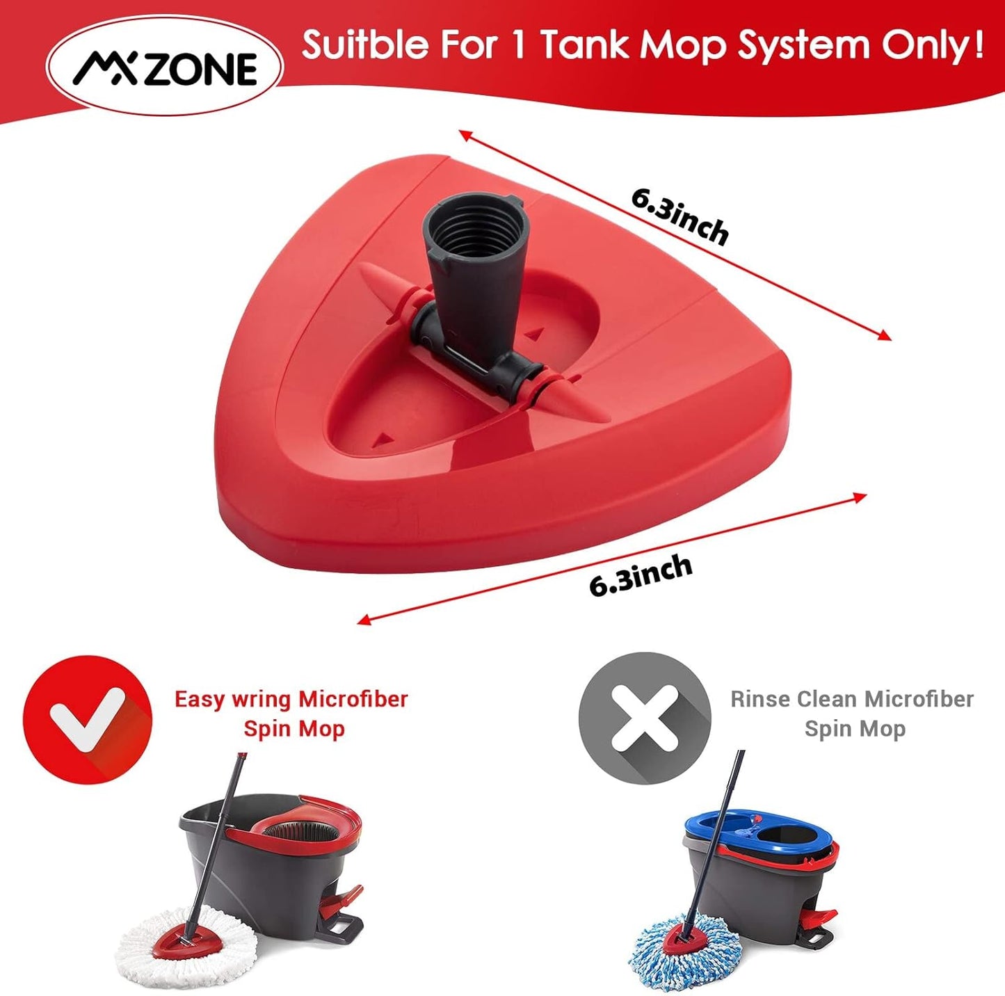 Pedal Bearing Replacement Compatible with O Cedar Mop Bucket, One Way Clutch Gear Sprockets Repair Spin Mop and Bucket, 2 Packs