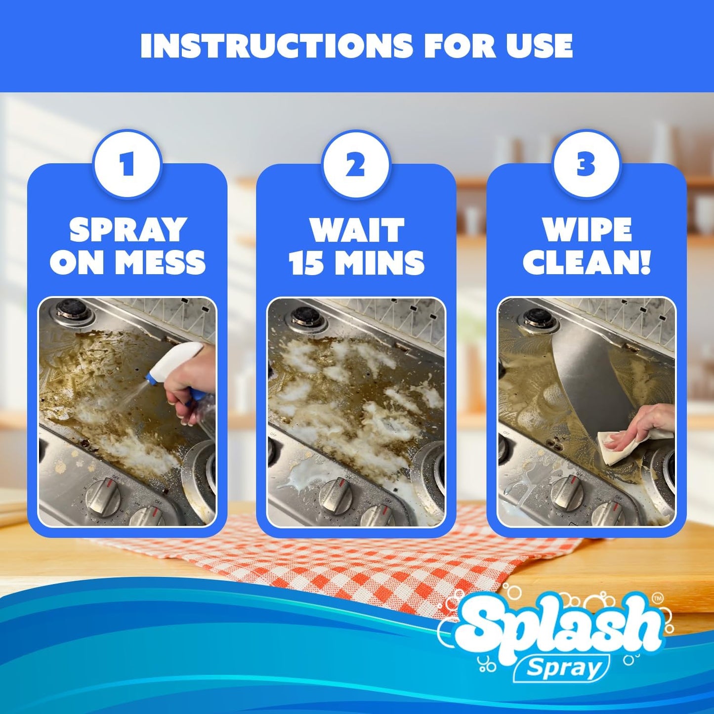 Multipurpose Cleaning Spray - Extra Strong Degreaser for Powerful Cleaning