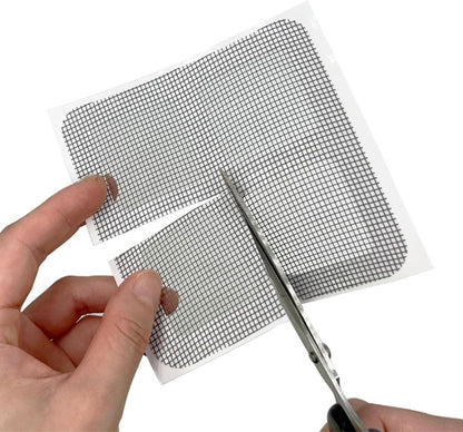Self Adhesive Net Mesh Repair Tape Window Screen Repair Tape Door Fix Patches Anti Fly Mesh Hole Replacement