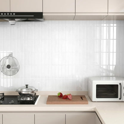 Peel and Stick Backsplash Tile for Kitchen, 10 Sheets, 11.42''x9'' | Beige Gray 3D Self Adhesive Wall Tile Back Splash for Kitchen, Bathroom, Laundry Room