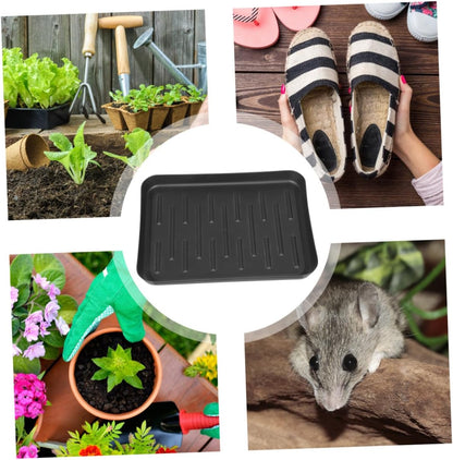Angoily Shoe Boot Drying Tray Multi Function Storage Mat for Pets Plants and Sundries Non Skid Design Durable for Indoor and Outdoor Use Versatile Stuff