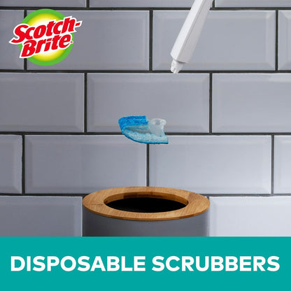 Scotch-Brite Disposable Toilet Scrubber Refills, 40 Refills | Removes Rust & Hard Water Stains, 10 refills per box, 4 Pack, 40 total scrubbers