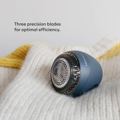 Steamery Fabric Shaver Pilo 1, Lint Remover for Pills and Bobbles, 5W, Portable, Rechargeable, Ergonomic, Scandinavian Design, Grey