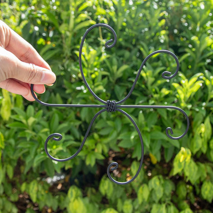 Yohsnor Monstera Plant Stem Support System - 5 Piece Set (5.5x4.7in) | Durable Plant Support Stakes for Climbing Plants & Fishbone Cactus | Ideal Leaf Stabilizer for Indoor Plants & Monstera Care