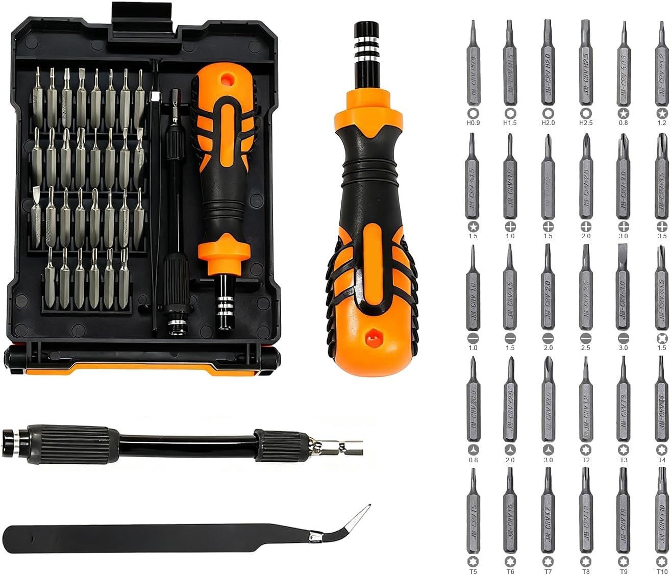 Precision Ratchet Screwdriver Set, JAKEMY 69 in 1 Household Screwdriver Home Repair Tool Kit, Disassemble Magnetic Rotating Ratchet Screwdriver Kit for Furniture/Car/Computer/Electronics Maintenance