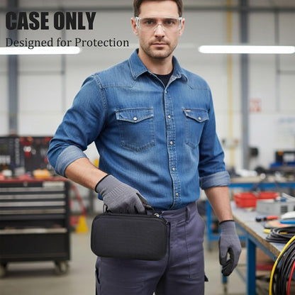 Hard Multimeter Case for Klein MM325/MM420/MM400/MM300/Fluke 117/Fluke 115, Portable Bag for ET140/80023P(Case Only)