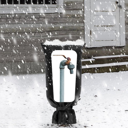 28'' x 15'' Large Faucet Cover for Winter, Outdoor Hydrant Covers Freeze Protection, Waterproof Faucet Sock for Spigot Garden Lawn Yard Farm Bibb Pipe