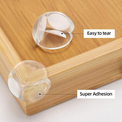 28 Pcs Corner Protectors for Baby, Furniture Corner Guards & Bumpers Clear | L, T, Round Shape