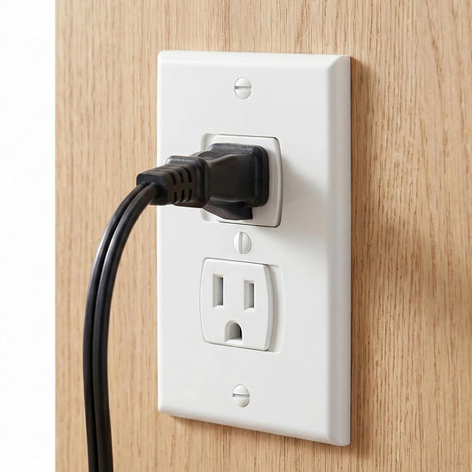 4-Pack Self-Closing Outlet Covers Baby Proofing - for Standard Single Screw & Decorator 2-Screw Outlets - Child Proof Sliding Outlet Covers