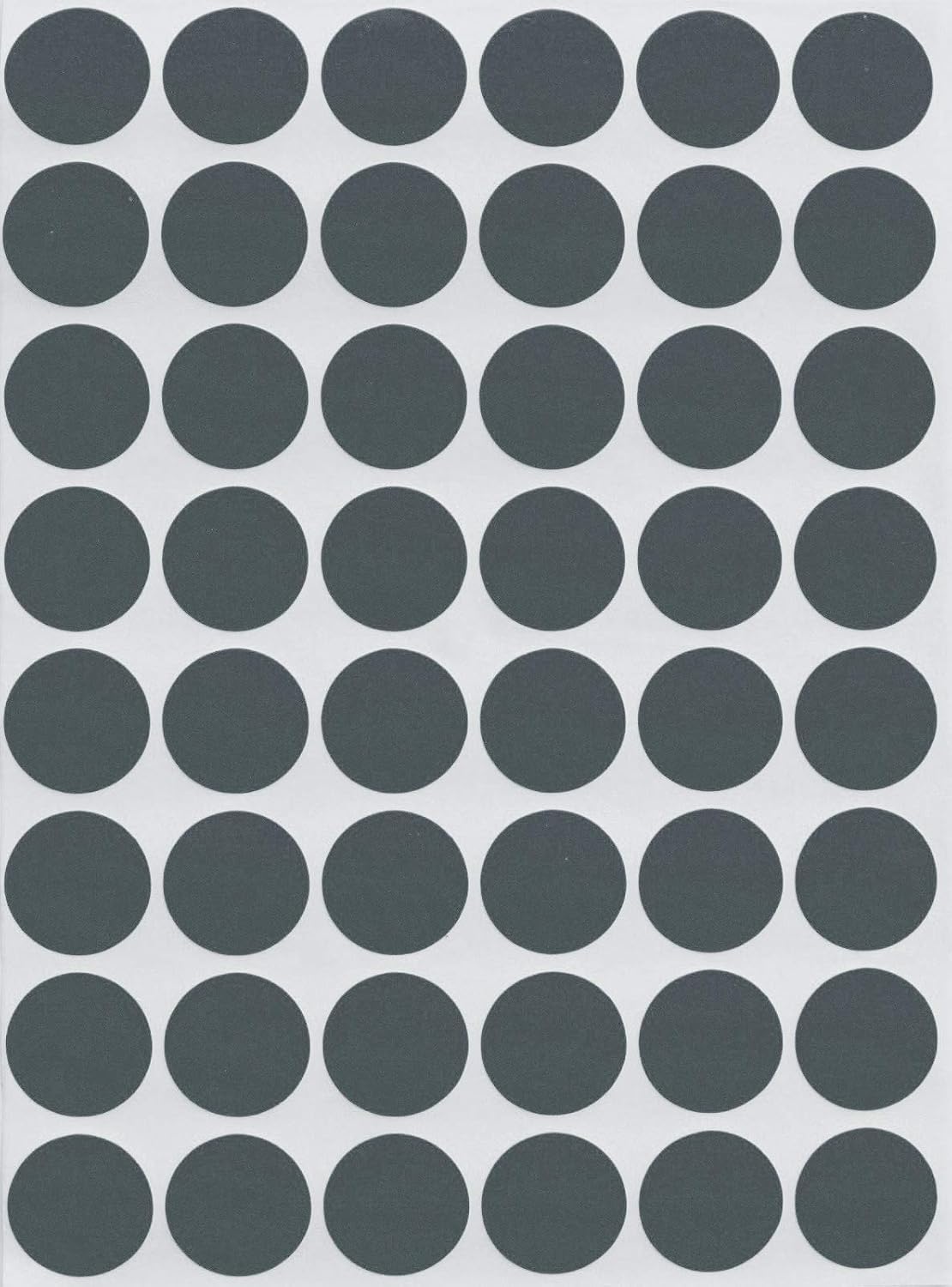Royal Green Dot Sticker 11/16" Inch (17mm) Colored Labels in Purple - 2400 Pack - Colors A