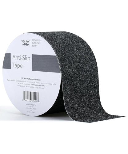 Mr. Pen- Grip Tape, 2 Inch, 23 Feet, Anti Slip/Non Skid Tape, Grip Tape | Friction Tape for Stair, Black Grip Tape Roll, Waterproof
