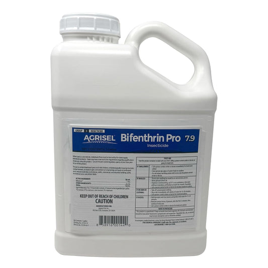 Agrisel Bifenthrin Pro 7.9, Insect Control, Safe for Plants & Crops, Insecticide, Effective Against 125+ Insects, 1 Gallon