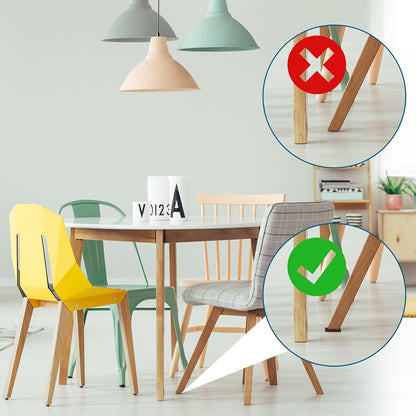 Shappy 2 Packs 120 x 2 x 0.12 Inch Felt Strips with Adhesive Backing Felt Tape Roll Non Slip Self Adhesive Cuttable Furniture Pads for Protecting Hardwood Floors, Chairs, Wall(Dark Brown)