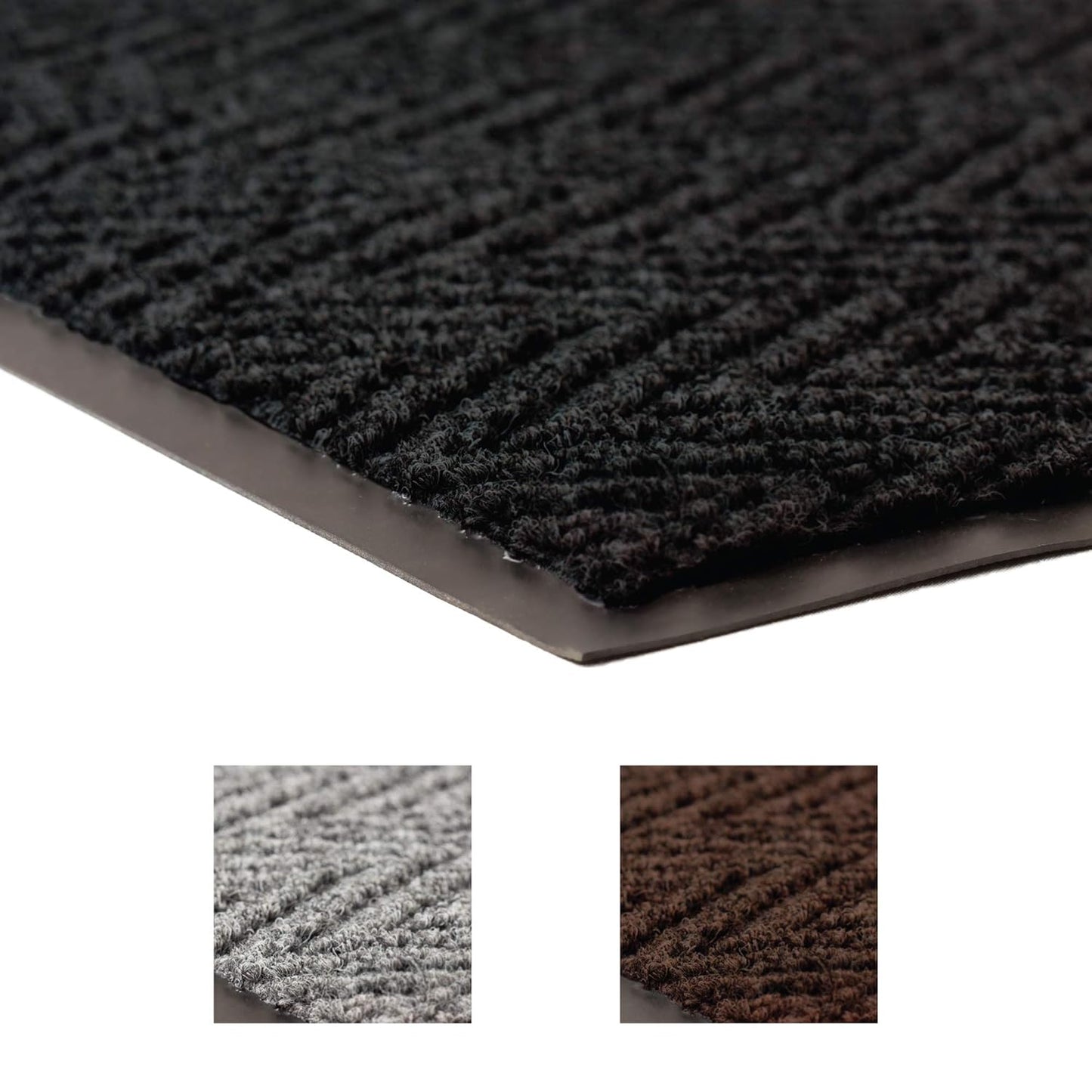 Notrax 118 Arrow Trax® Entrance Mat, for Home or Office, 3' X 4' Gray