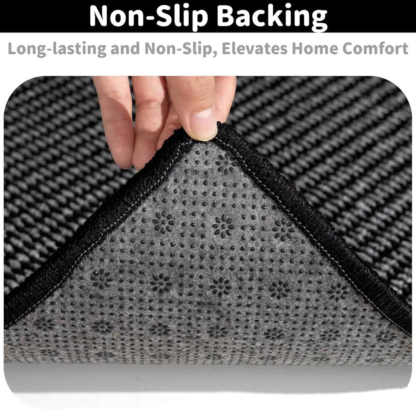 Brakki Bullnose Carpet Stair Treads, Non Slip Stair Treads for Wooden Steps Indoor, Stair Runner, Soft Stair Rugs, Edging Stair Protectors, Washable, 29.5"x9.5"x1.5" 14pcs, Beige