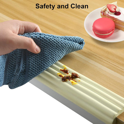 Baby Proofing Edge Corner Protector, 16.4 ft Edge Guards Padding with 3M Adhesive, Extra-Wide Soft Rubber Foam Padding, Furniture,Sharp Edge Safety Corner Edge Bumper Guard-Brown