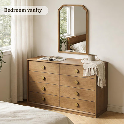 WallBeyond Full Length Mirror Wall Mounted 65"x22", Rustic Wooden Frame Floor Mirror, Large Full Body Mirror for Bedroom, Leaning or Hanging Against Wall, Natural