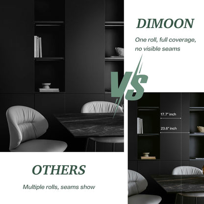 Dimoon 17.7''x118'' Peel and Stick Wallpaper White Contact Paper for New Environmentally Friendly Materials Thickening Upgrade Embossed Renter Friendly Wall Paper Modern Vinyl Wrap Countertop Bedroom