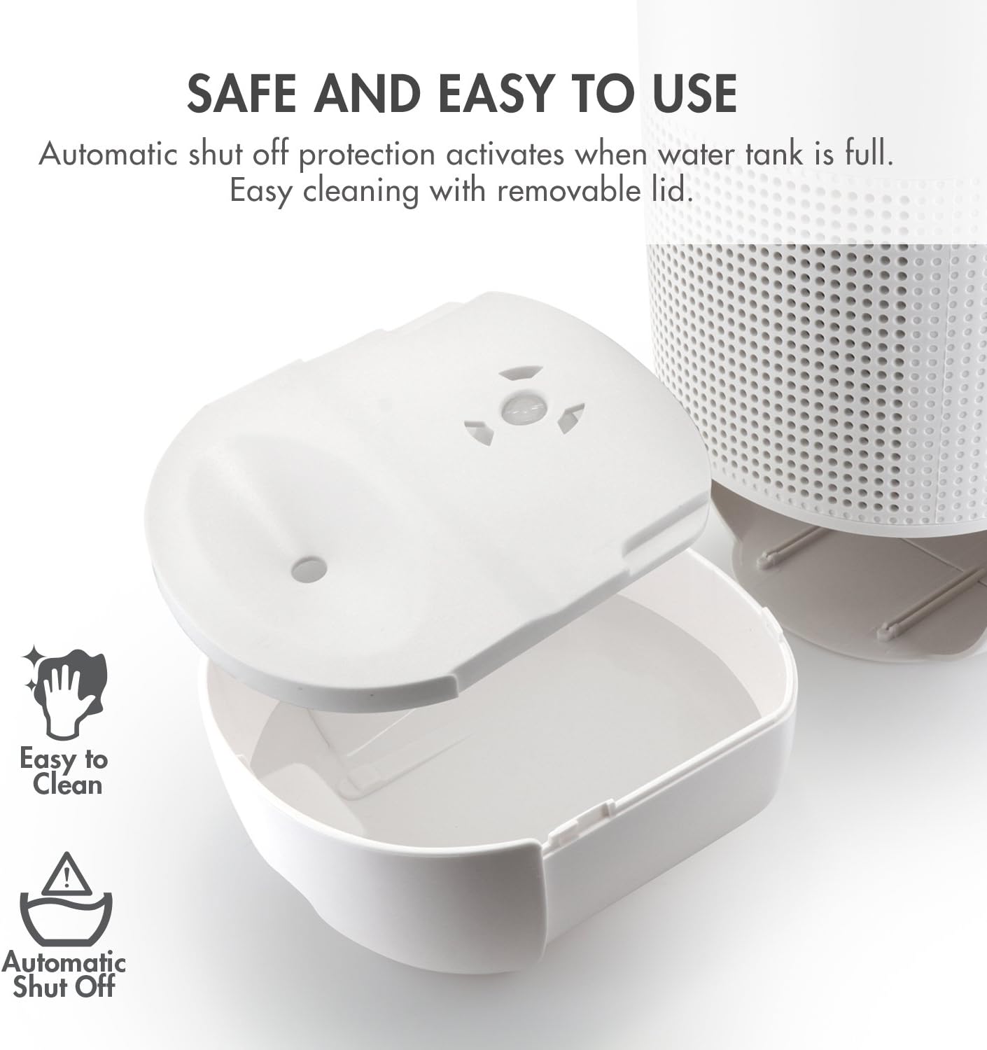 Tenergy Sorbi Mini Dehumidifier, Auto Shut-Off, Ultra Quiet Small Dehumidifier with LED Indicator, Mini Dehumidifier for Bathroom, Small Spaces, Closets, Small Bedroom, Office