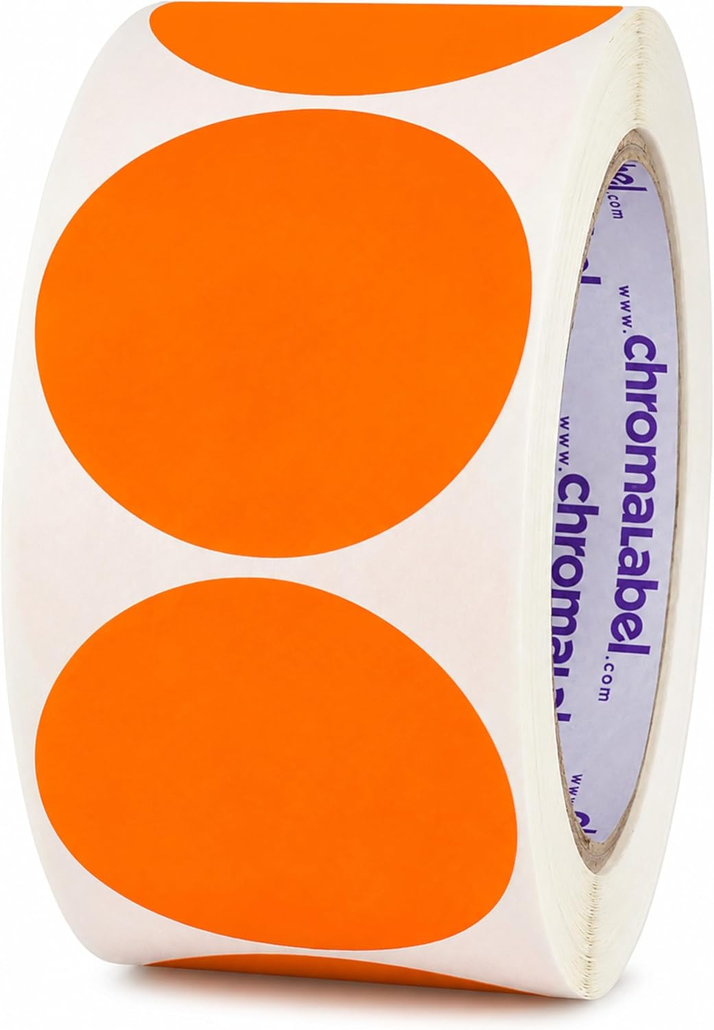 ChromaLabel 2 inch Color-Code Dot Labels | 500/Roll (Yellow)