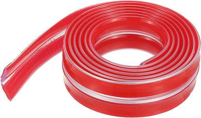 PATIKIL Edge Protector Strip, 0.79IN x 6.6FT Children Proofing Silicone Soft Clear Corner Protectors Pre-Taped Strong Adhesive for Cabinets Tables Drawers