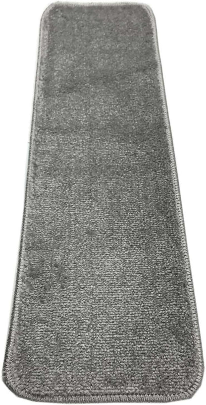 Comfy Collection Stair Tread Treads Indoor Skid Slip Resistant Carpet Stair Tread Treads Machine Washable 8 ½ inch x 30 inch (1 Piece, Beige)