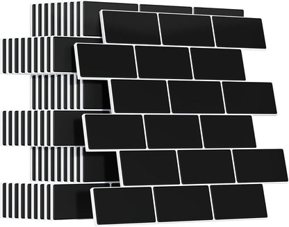 Yoillione Peel and Stick Backsplash for Kitchen: Self Adhesive Wall Tiles for Bathroom - Vinyl Thick Back Splash Tile (10, Light Coffee)