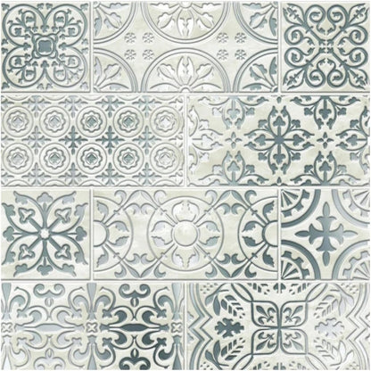 Main Street – 24-Pack of 8 x8 Peel and Stick Backsplash Wallpaper Tiles – Removable Self Adhesive Wall Tile for Kitchen, Renter-Friendly for Your Home and DIY Projects (Patina Copper)