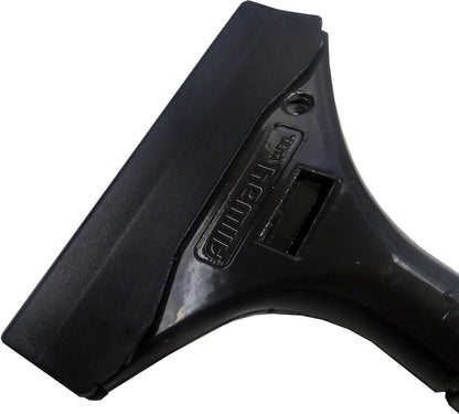 ALLWAY GTS-G Glass & Tile Scraper with Snap-On Blade Guard, 4" | Soft-Grip Handle, Easy Blade Change