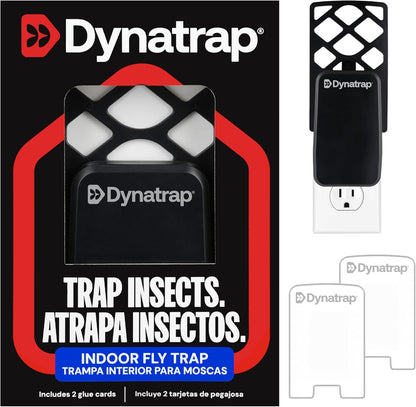 Dynatrap Glue Card Refills for Indoor Dynatrap Fly Trap Models DT3007 and DT3007W - 6 Glue Cards - 23007 - Discreet Indoor Insect Control - Includes 6 Official Refills
