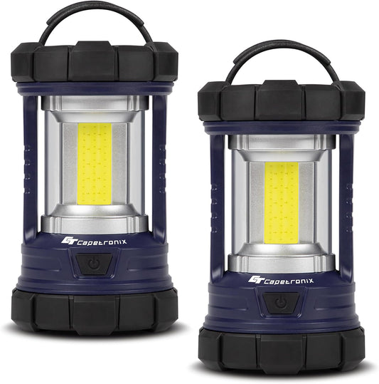 Camping Lantern, 3200LM LED Lanterns for Power Outages, 4600mAh Phone Charger & Rechargeable Lantern, 5 Light Modes Camping Lights & Lanterns for Hurricane/Emergency, CT CAPETRONIX Camping Accessories