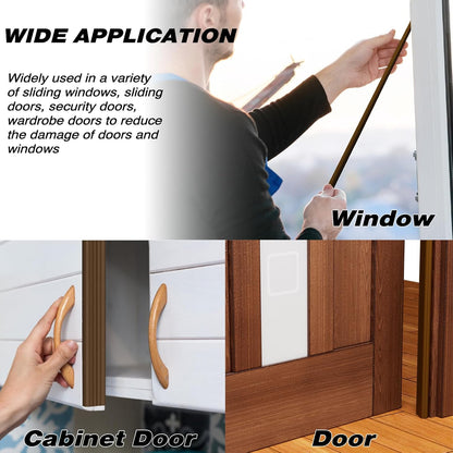 118 Inch Wedge-Shape Weather Stripping Door Seal,Windows and Doors Insulation for Winter,Self Adhesive Insulation Tape for Exterior Front Door,Noise Cancelling,Draft Seal Blocker,White