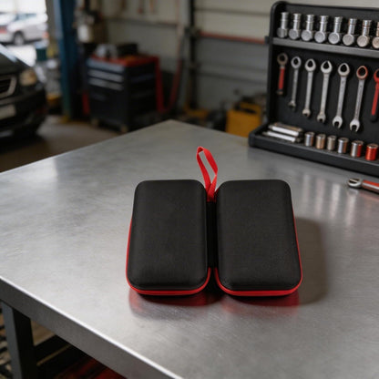 Portable EVA Storage Box, For Handheld OBD Scanner And Car for battery Tester Protective Organizer Case With Handle Waterproof Pressure Resistant