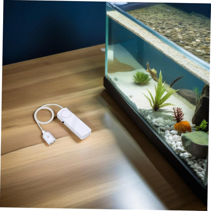 WOONEKY Water Leak Sensor for Home High Volume Alarm for Bathroom Kitchen and Basement Easy Installation Water Level Alert Accurate Detection of Overflow and Leakage
