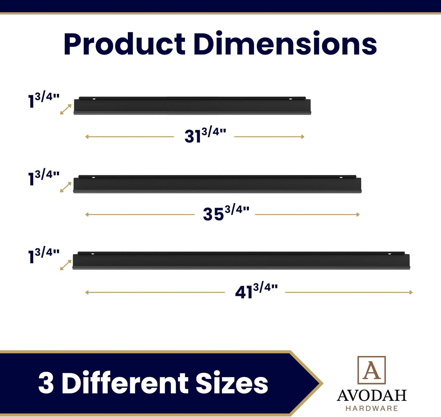 42 Inch Black, Adjustable Double Bubble Door Sweep for Exterior Doors, Under Door Seal with Drip Edge and Punched Drainage Channel, Pre-Notched for Weatherstripping, Trim-to-Fit Avodah Hardware