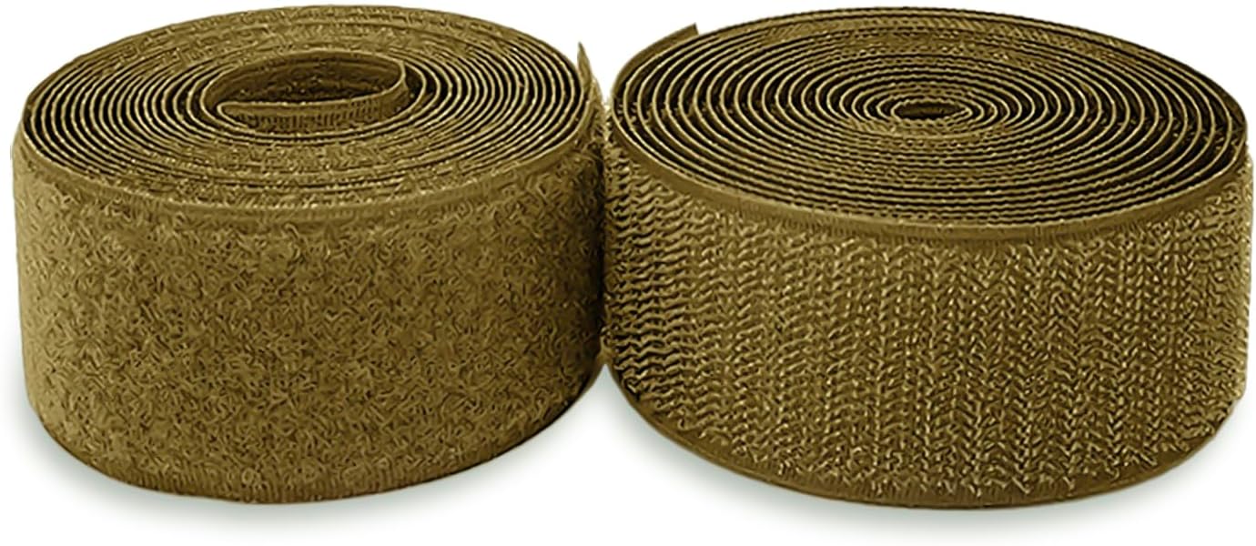 1 inch Black Hook and Loop Tape 1 Yd Self Adhesive Tape Sticky Back Heavy Duty Fastener Ideal for Window Fixing Net Carpets DIY Project Handmade Craft Home Office