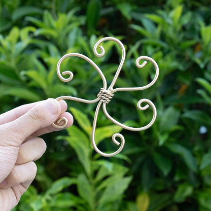 Yohsnor Monstera Plant Stem Support System - 5 Piece Set (5.5x4.7in) | Durable Plant Support Stakes for Climbing Plants & Fishbone Cactus | Ideal Leaf Stabilizer for Indoor Plants & Monstera Care