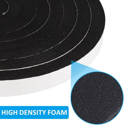 DGSL Foam Insulation Tape, 1/2In x 1/4In x 33Ft Weather Stripping Door Seal Strip for Doors and Windows,Sliding Door,Sound Proof Soundproofing Door Seal,Weatherstrip,Air Conditioning Seal Strip