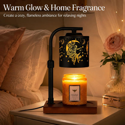 mocosa Candle Warmer Lamp with Adjustable Height Dimmable for New Home Decor Electric Candle Warmer for Jar Candles Birthday Gifts for Women Mom(Hummingbird)