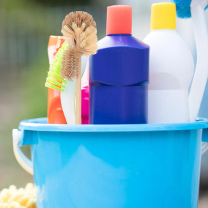 Long Handle Toilet Brush Cleaner Narrow Scrub Brush for Bathroom Toilet Bowl Cleaning Under Rim and Hard-to-Reach Areas