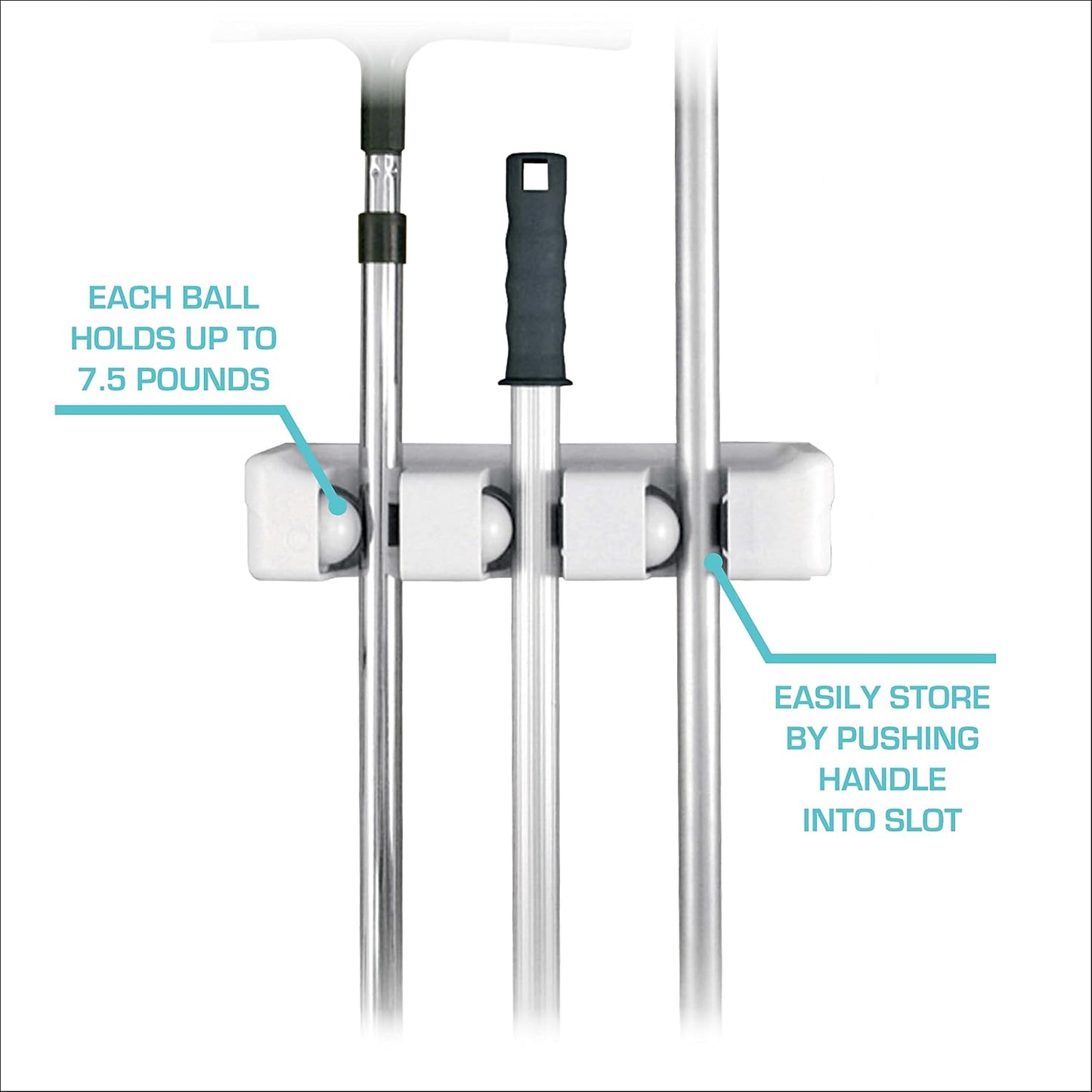 Evriholder Magic Holder 3 Organizer, Holds 3, White