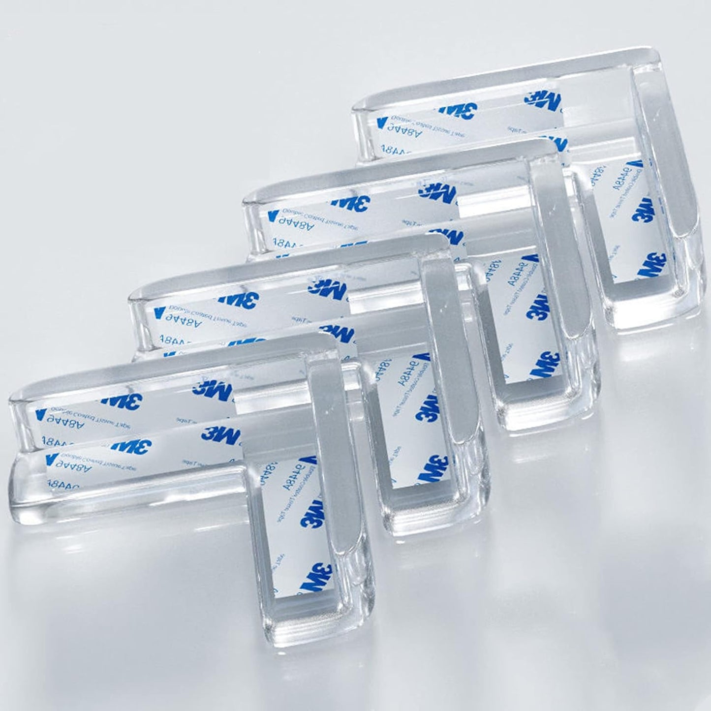 Corner Protector for Baby, Protectors Guards,Furniture Corner Guard ,Edge Safety Bumpers,Baby Proof Bumper,Cushion to Cover Sharp Furniture,Table Edges Clear and Transparent L Shape 20PCS