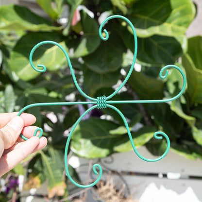 Yohsnor Monstera Plant Stem Support System - 5 Piece Set (5.5x4.7in) | Durable Plant Support Stakes for Climbing Plants & Fishbone Cactus | Ideal Leaf Stabilizer for Indoor Plants & Monstera Care