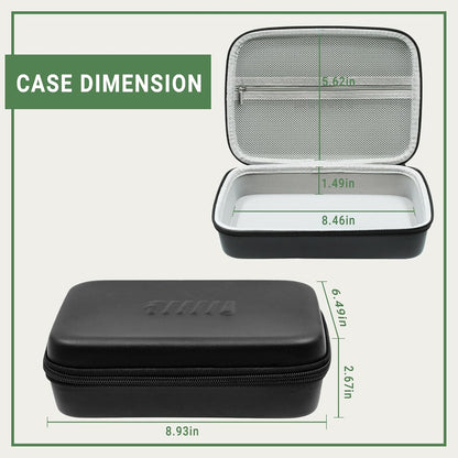 Battery Organizer Storage Case with Tester for AA AAA Button Battery Holder Carrying 3 Batteries Variety Pack 88 Batteries Zipper Mesh Bag (Batteries Not Included) (black-green)