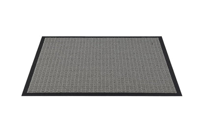 Guardian WaterGuard Indoor/Outdoor Wiper Scraper Floor Mat, Rubber/Nylon, 3'x4', Grey